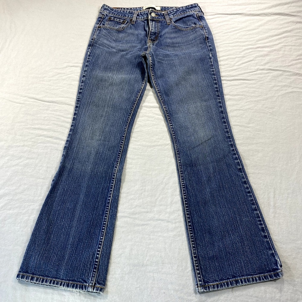 Levi Strauss Signature Jeans Womens Misses 8 Medium‎ Low Rise Bootcut 30x31 Y2K